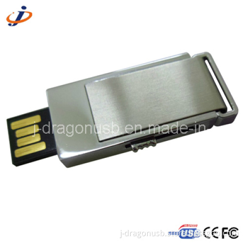 Sliding Metal USB Flash Drive (JU109)